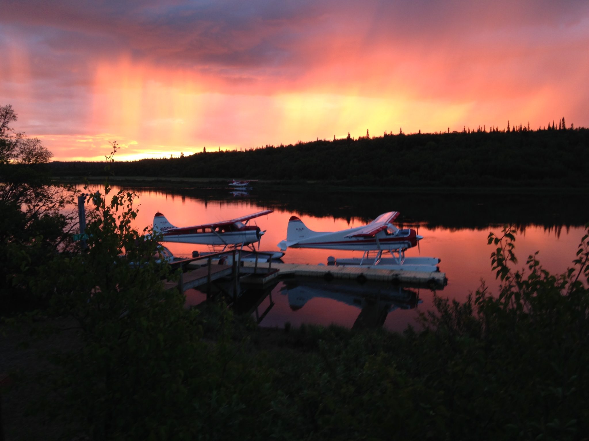 alaska sunset