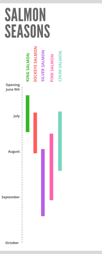 Alaskan Salmon Seasons