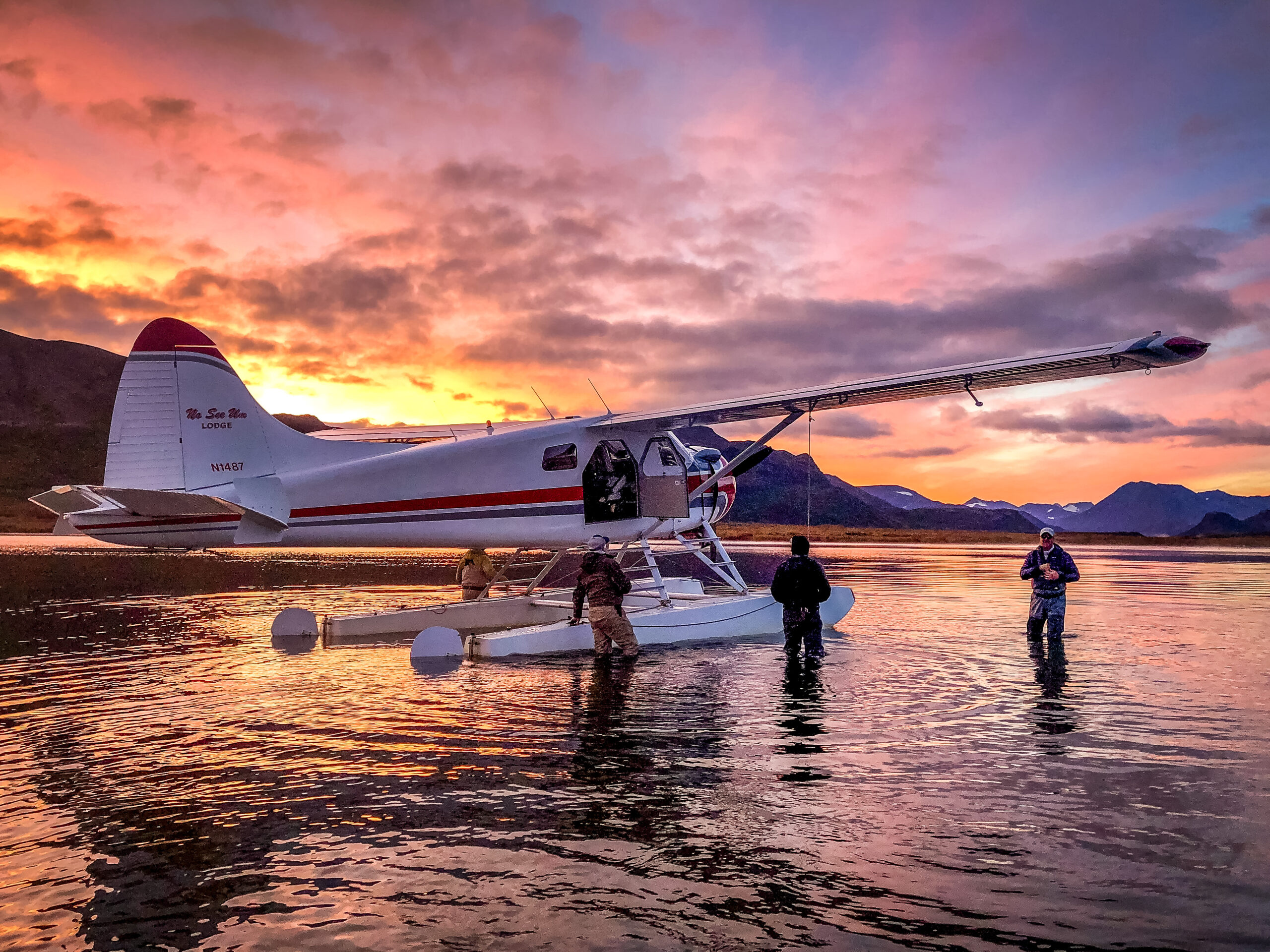 alaska sunset